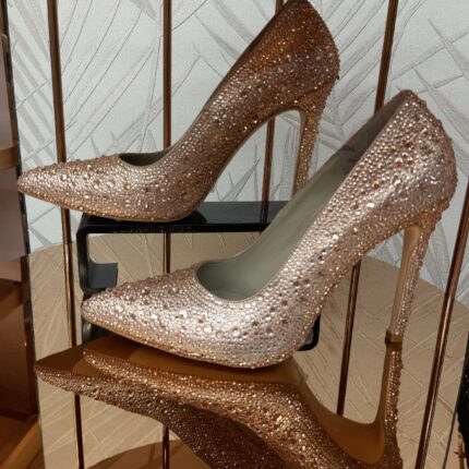 Дамски официални обувки Yoncy  естествена кожа розови