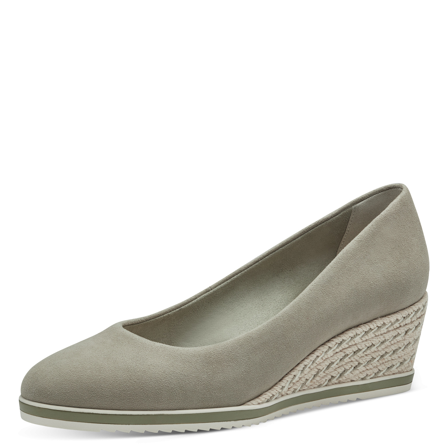 Дамски обувки на платформа Tamaris Essentials зелени