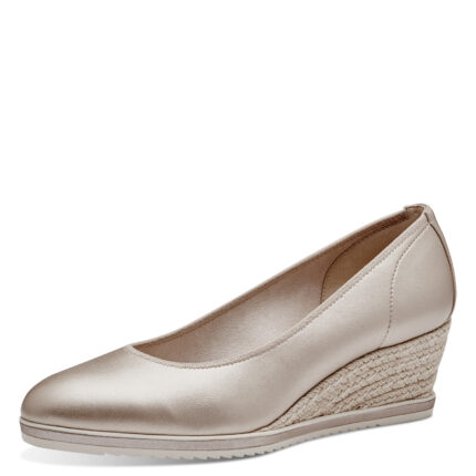 Дамски обувки на платформа Tamaris Essentials  златисти