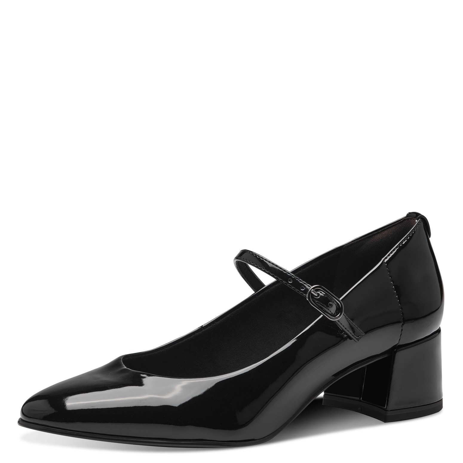 Дамски обувки на ток Tamaris черни