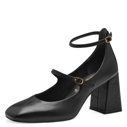 Дамски обувки  на висок ток Tamaris Touch It черни