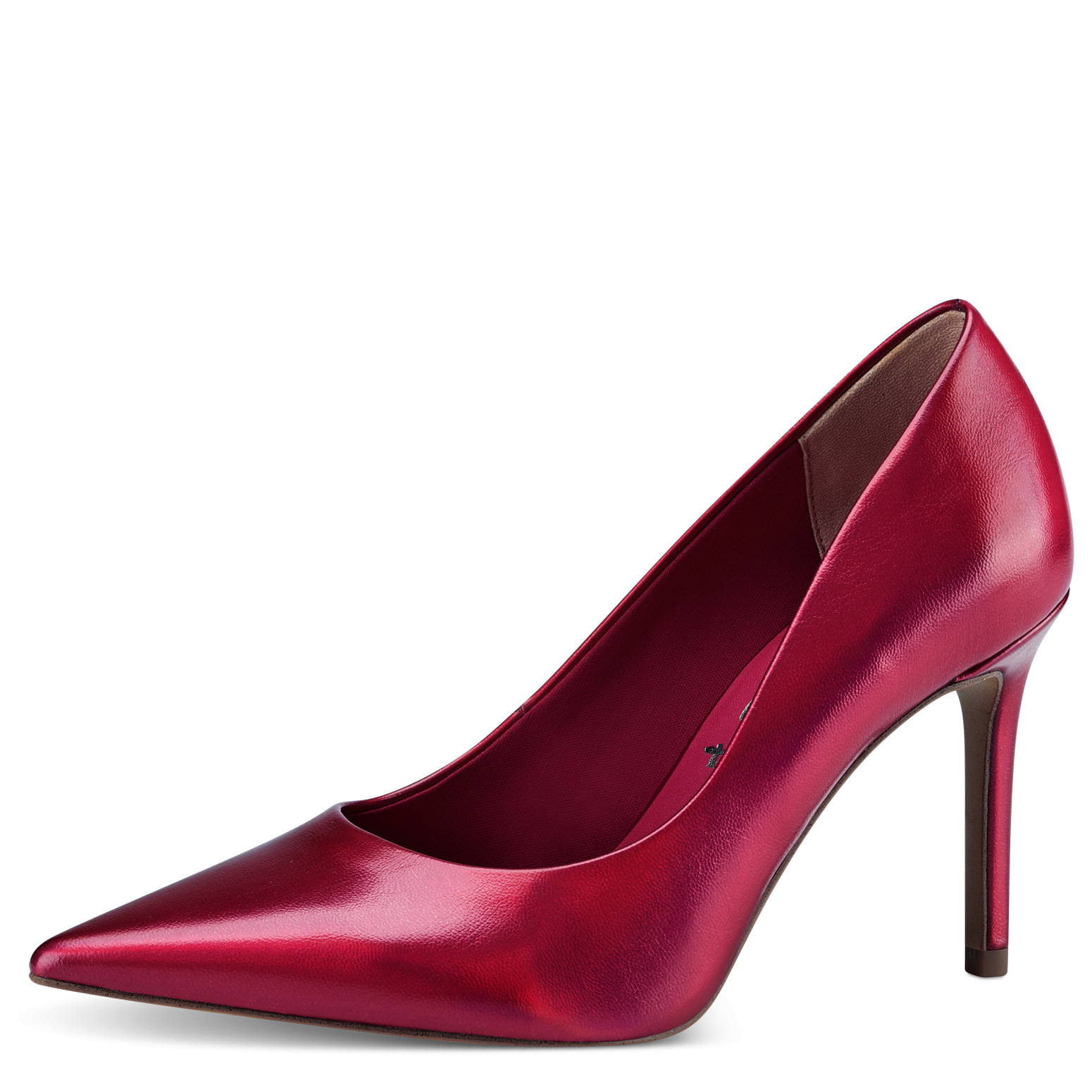 Дамски елегантни обувки на ток Tamaris мемори пяна  циклама