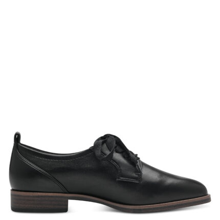 Дамски равни обувки Tamaris мемори пяна  ANTISLIDE черни