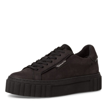 Дамски спортни обувки естествена кожа Tamaris мемори пяна