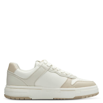 Дамски спортни обувки Tamaris слонова кост