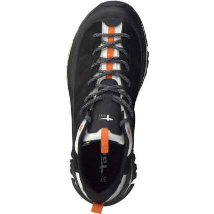 Дамски маратонки с връзки Tamaris Gore Tex черни