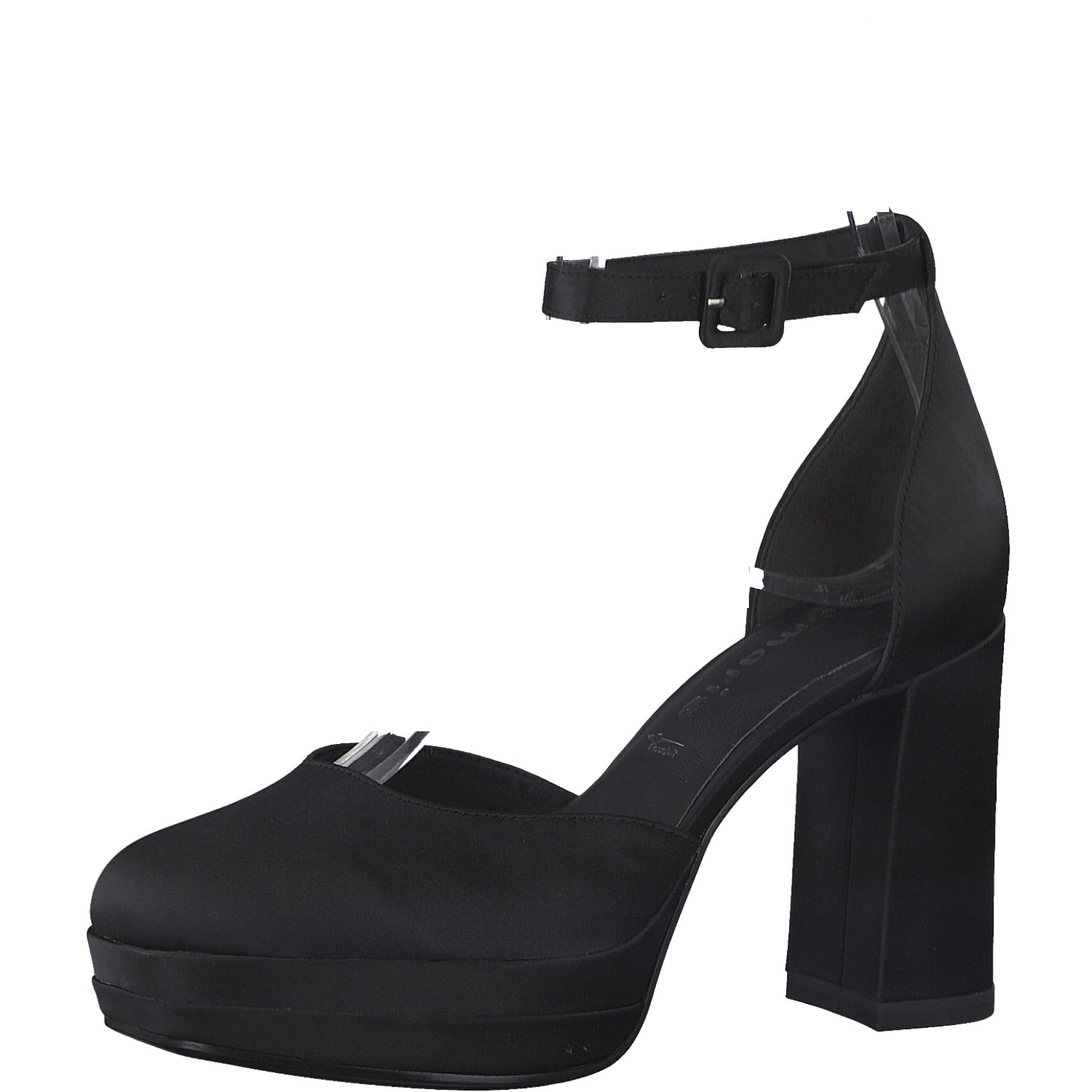 Дамски елегантни обувки  на ток Tamaris Touch It черни