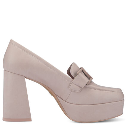 Дамски обувки на висок ток Tamaris мемори пяна пудра