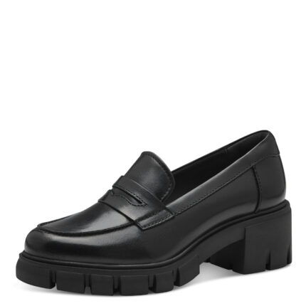 Дамски обувки Tamaris Comfort Lining естествена кожа черни