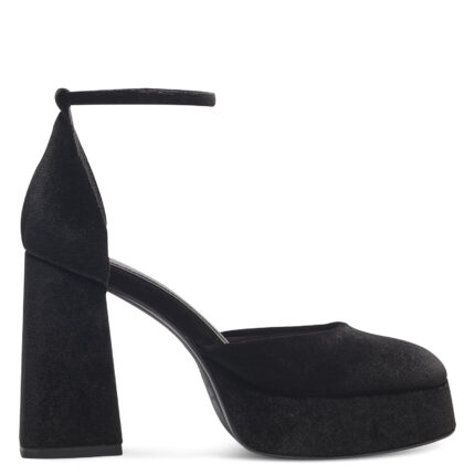 Дамски елегантни обувки  на ток Tamaris Touch It черни