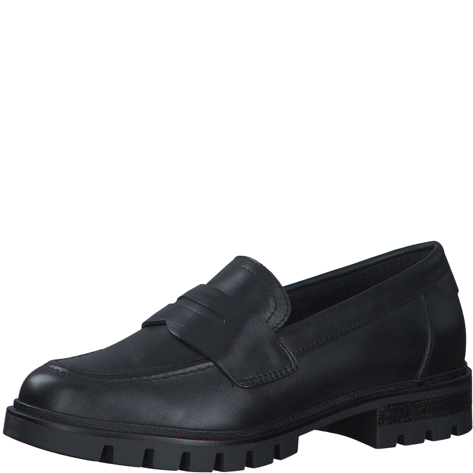 Дамски обувки Tamaris естествена кожа Touch It черни