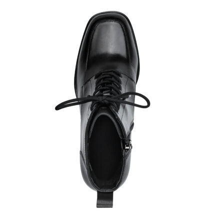 Дамски боти Tamaris Touch it естествена кожа черни