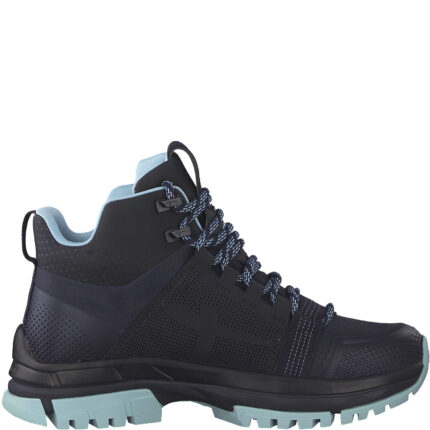 Дамски ежедневни боти с връзки Tamaris сини