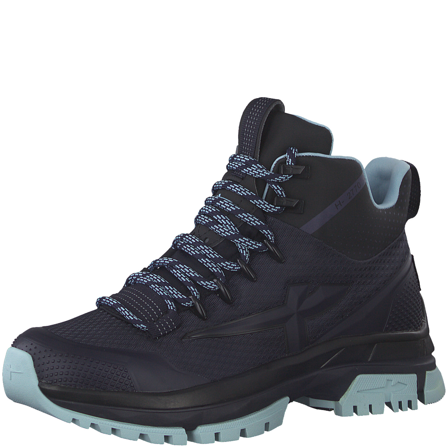 Дамски ежедневни боти с връзки Tamaris сини