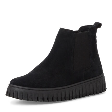 Дамски боти Tamaris Comfort Lining естествена кожа черни