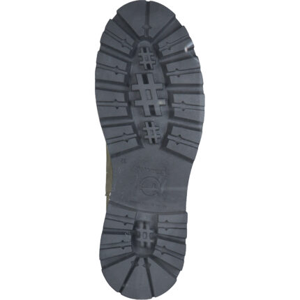 Дамски къси ботуши Tamaris естествена кожа зелени COMFORT-Lining