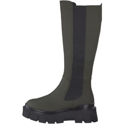 Дамски ботуши Tamaris зелени  Touch It