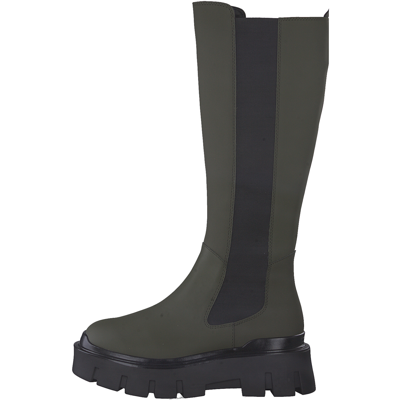 Дамски ботуши Tamaris зелени  Touch It