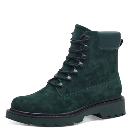 Дамски ежедневни боти Tamaris зелени