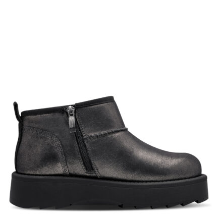 Дамски боти Tamaris Touch it естествена кожа черни