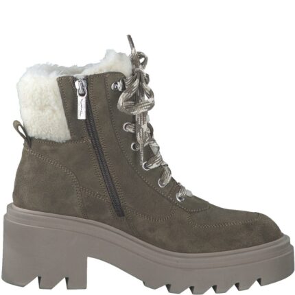 Дамски боти Tamaris Duo Tex зелени