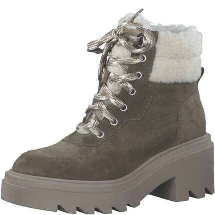 Дамски боти Tamaris Duo Tex зелени