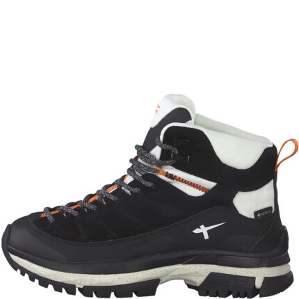 Дамски ежедневни боти с връзки Tamaris  Gore-Tex  черни