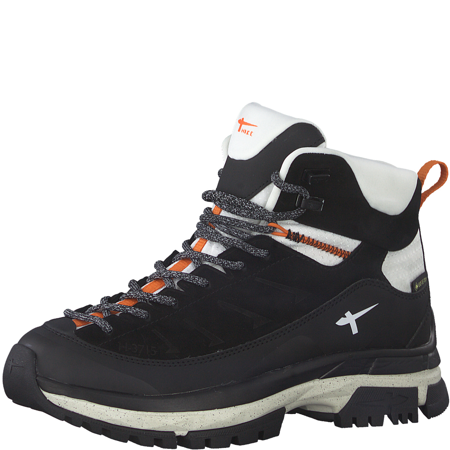 Дамски ежедневни боти с връзки Tamaris  Gore-Tex  черни