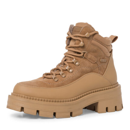 Дамски боти Tamaris Duo Tex кафяви