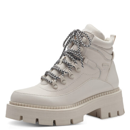 Дамски боти Tamaris Duo Tex слонова кост