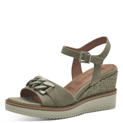 Дамски сандали Tamaris Touch it зелени