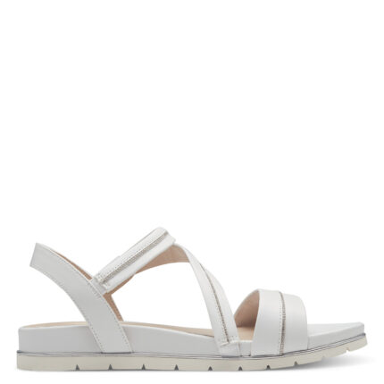 Дамски ежедневни сандали Tamaris Touch it бели