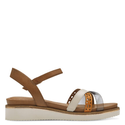 Дамски сандали Tamaris кафяви