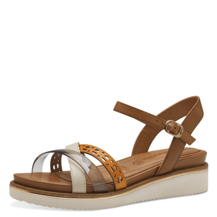 Дамски сандали Tamaris кафяви