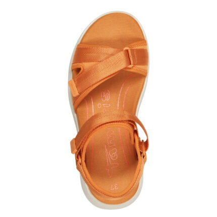 Дамски ежедневни сандали Tamaris оранжеви