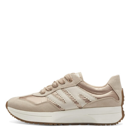 Дамски спортни обувки Marco Tozzi Feel Me златисти