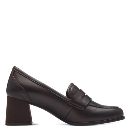 Дамски обувки на ток Marco Tozzi Feel Mе кафяви