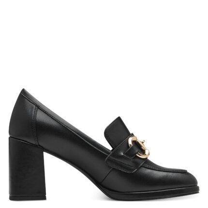 Дамски обувки на висок ток Marco Tozzi Feel Mе черни