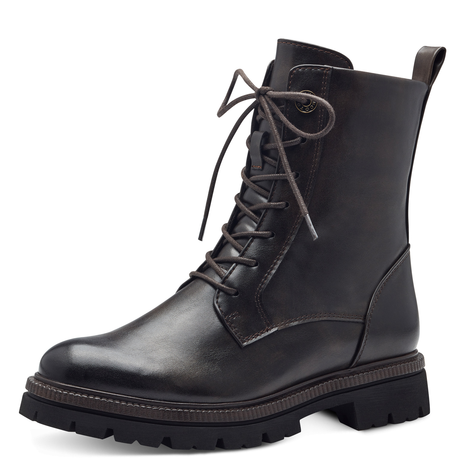 Дамски боти Marco Tozzi кафяви