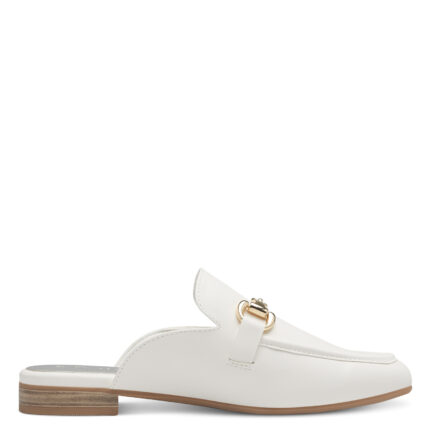 Дамски чехли Marco Tozzi Feel Mе бели