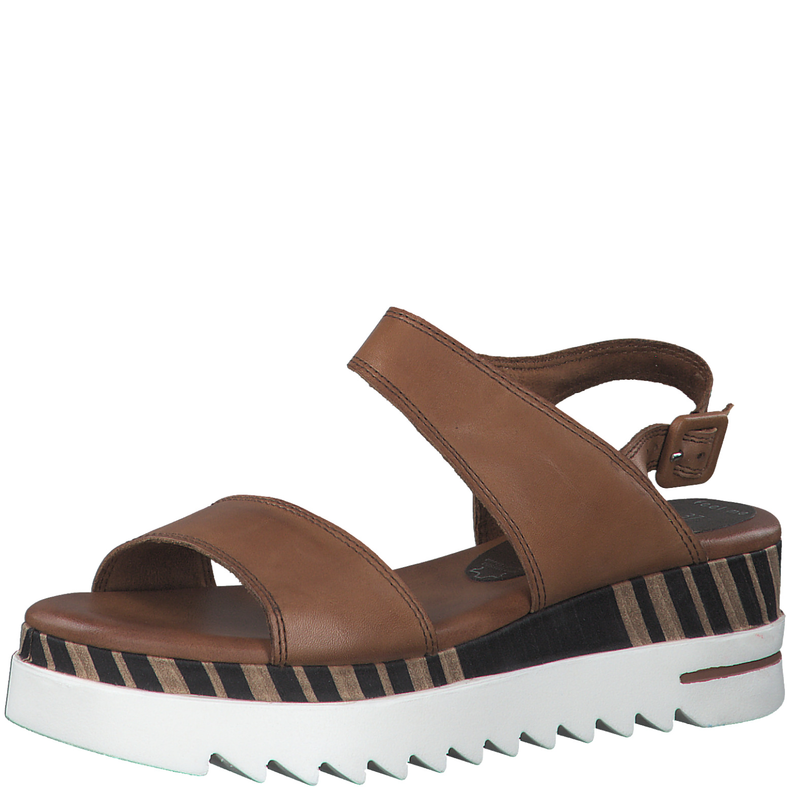 Дамски  равни сандали  Marco Tozzi кафяви