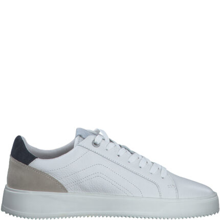 Мъжки спортни обувки  S.Oliver естествена кожа  бели/сини