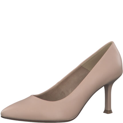 Елегантни дамски обувки с тънък ток S.Oliver Flexible Sole бежови