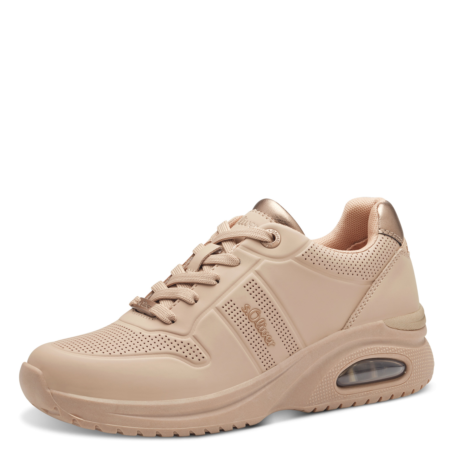 Дамски спортни обувки S.Oliver бежови