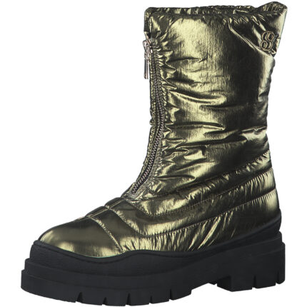 Дамски боти S.Oliver 100% VEGAN Soft Foam зелени