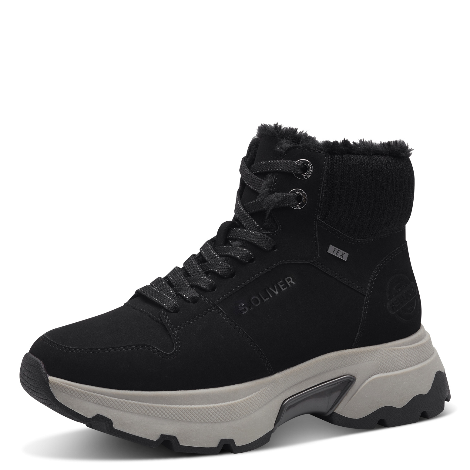 Дамски боти S.Oliver TEX Soft Foam черни