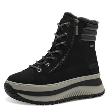 Дамски боти S.Oliver TEX Soft Foam черни