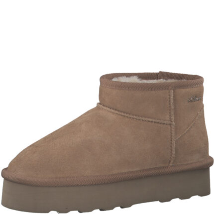 Дамски боти S.Oliver Soft Foam  бежови