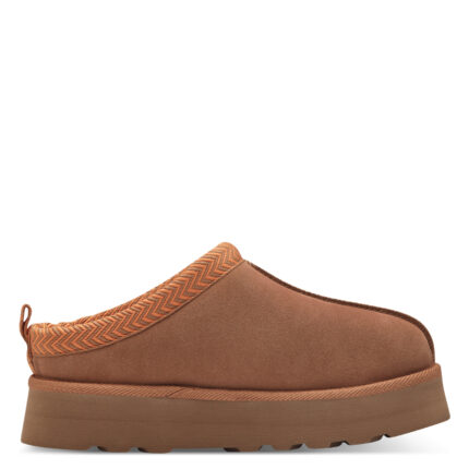 Дамски чехли S.Oliver естествен велур кафяви