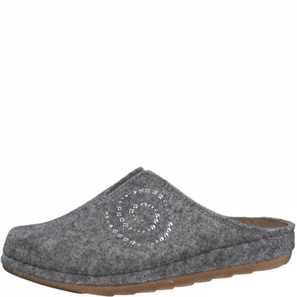 Дамски домашни чехли s.Oliver сиви